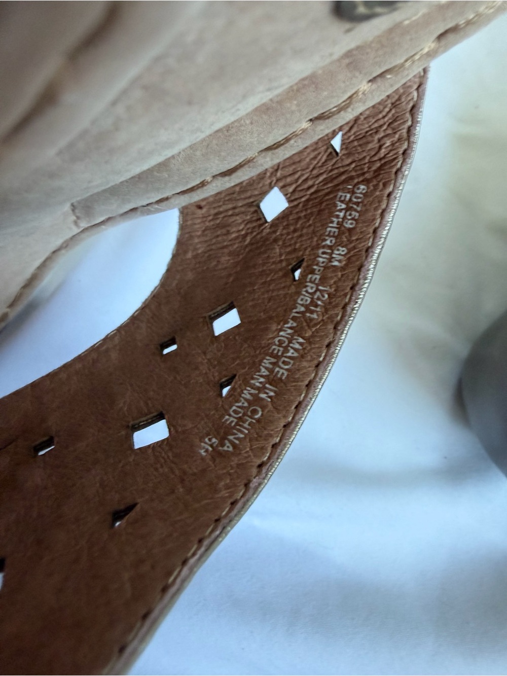 Clarks Artisan Embellished Leather Wedge Comfort Sandals Boho Summer Festival 8M - Picture 10 of 11